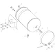 Sitrak Aluminum Cylinder Unit (Pressure Retaining Cylinder 799 Mounted Longitudinal Beam)