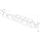 Sitrak Intercooler Protection Plate Assembly (Optional For G7/Construction Vehicle/Mid-Width Cab With Lower Protection)