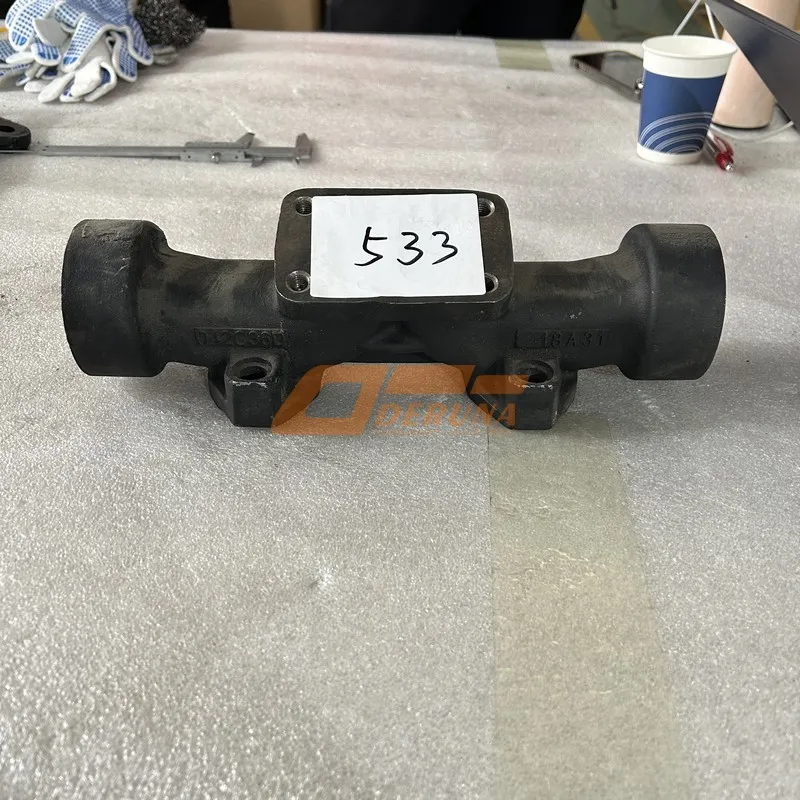 1008042A36D CA6Dl2 Euro2.3 Exhaust Manifold (Middle Section)