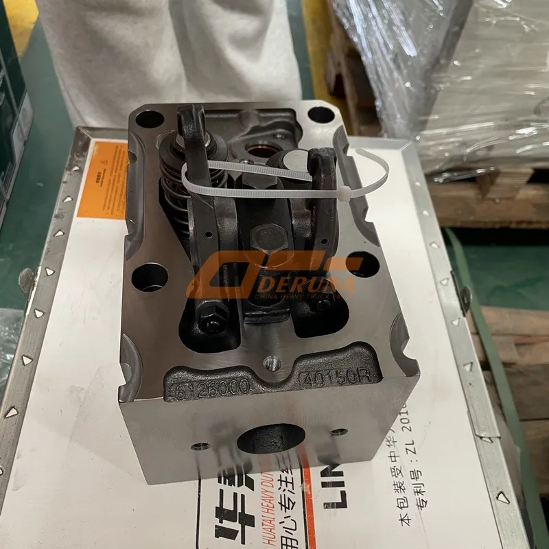 61560040040A Complete cylinder head WD615 Euro2