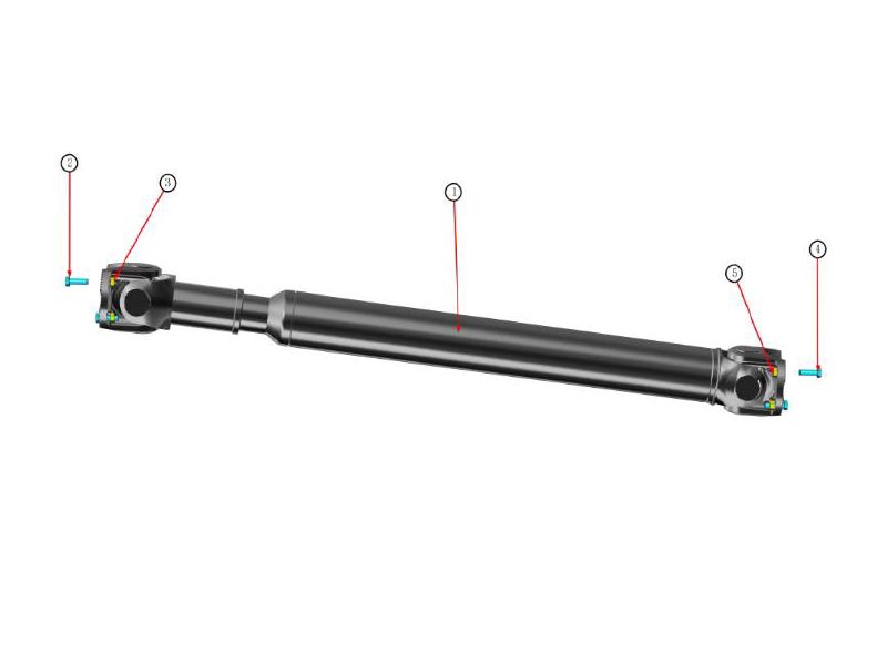 Beiben First Support To First Rear Axle