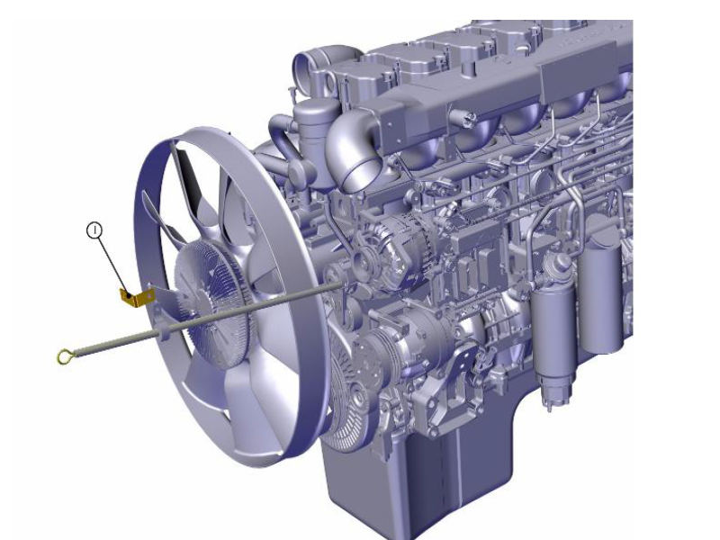 Beiben Fixing Of Dipstick