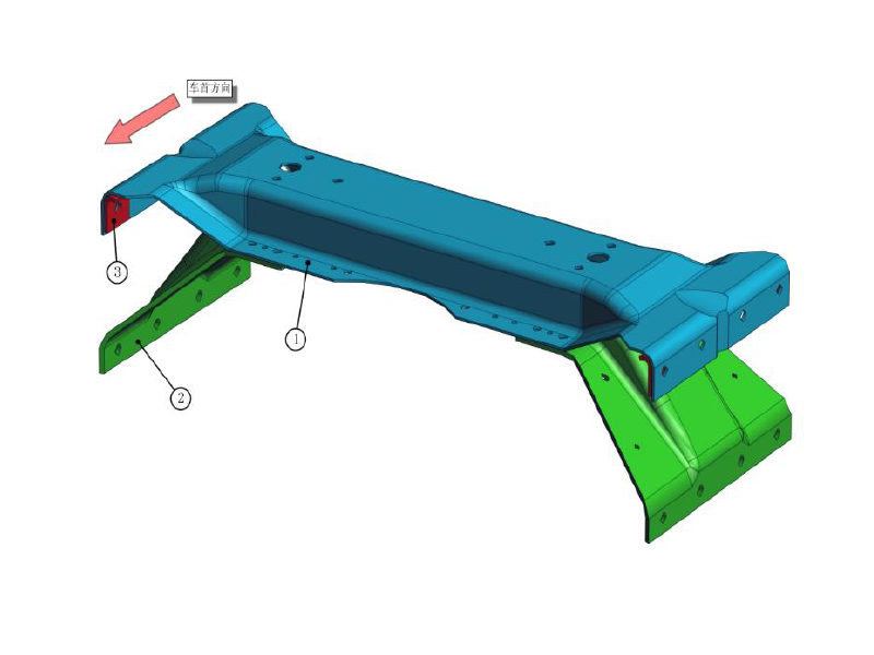 Beiben Fourth Beam Module (Second Intermediate）