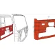 Beiben Front Inner Panel Assembly