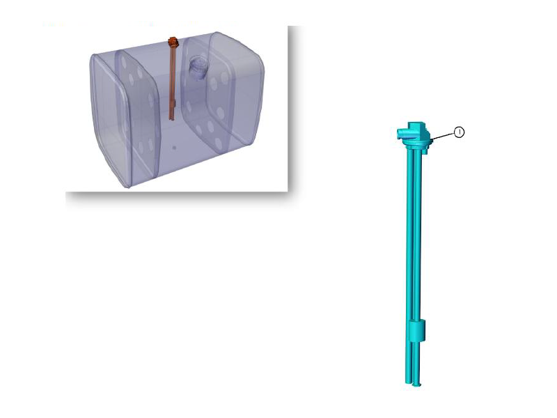 Beiben Fuel Capacity Sensor