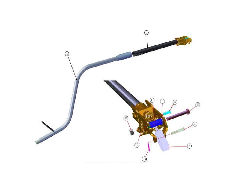 Beiben Variable Speed Drive Mechanism