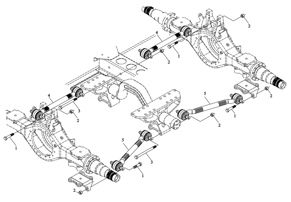 SHACMAN Suspension- Rear Suspension