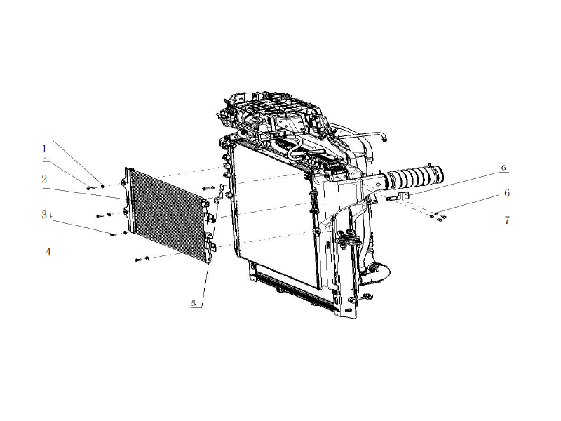 Shacman X6000 Chassis Heater Device