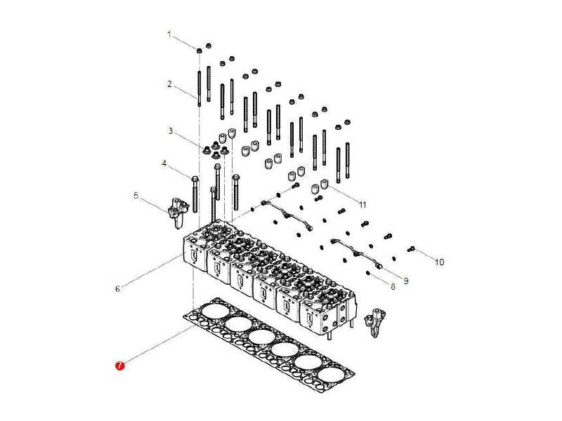 FAW Engine Aseembly-Cylinder Head Group