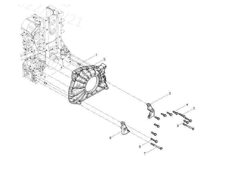 FAW Engine Aseembly-Front Cover Group