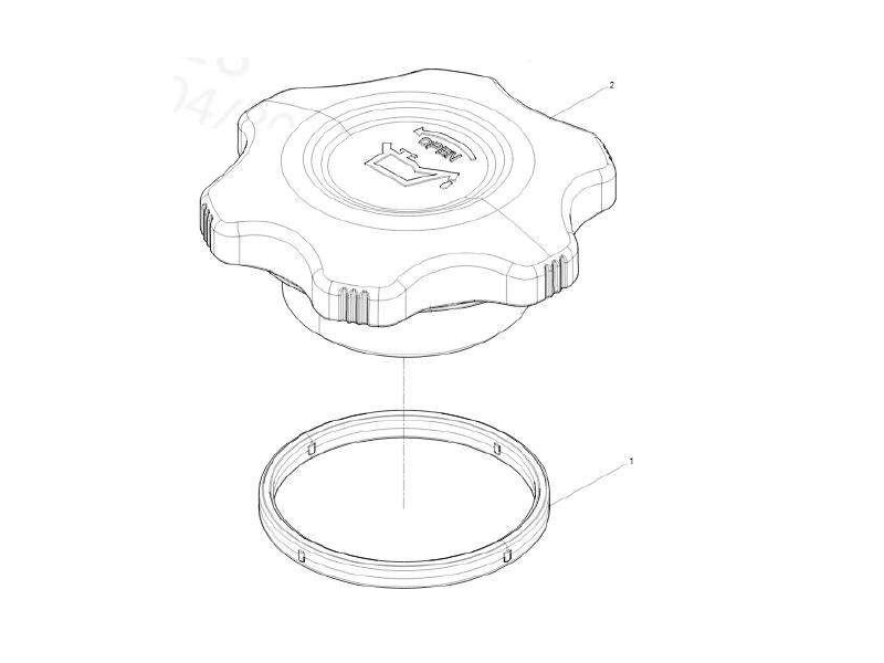 FAW Engine Aseembly-Oil Filling Port Cover Assembly