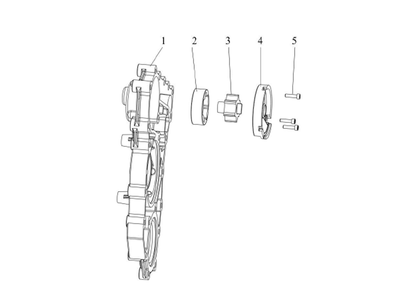 FAW Transmission Assembly-Oil Pump Assy