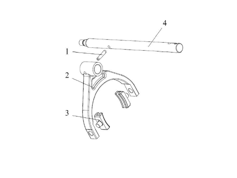 FAW Transmission Assembly-Outlet Pipe Module