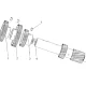 FAW Transmission Assembly-Right Intermediate Shaft Assembly