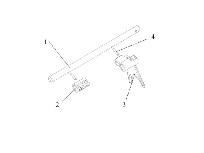 FAW  Transmission Assembly-Shifting Fork Shaft Assembly