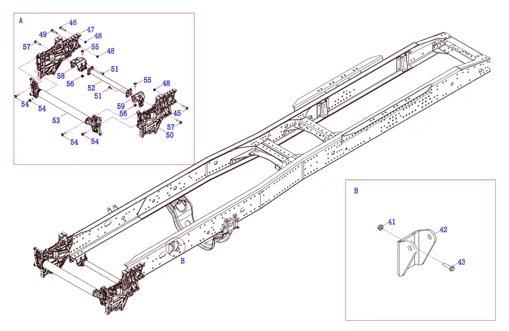 FAW Truck Frame