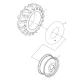 Foton Front Wheel Assembly