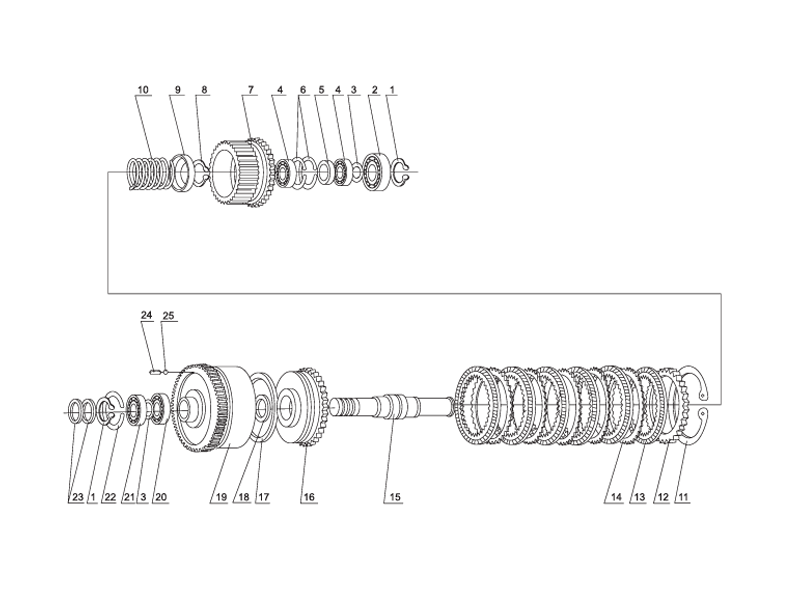 SHANTUI SL60W Wheel Loader -Clutch (I. Ill)