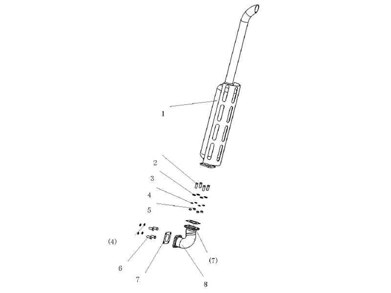 Dongfeng Exhaust Pipe