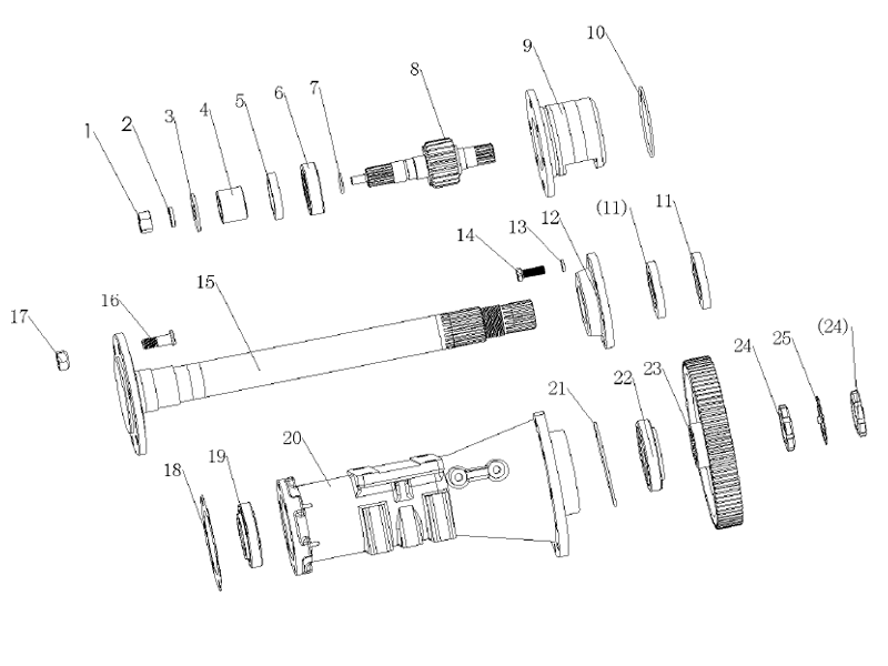 Dongfeng Final Transmission