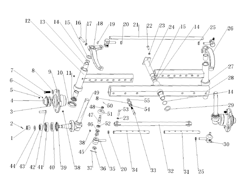 Dongfeng Front Axle