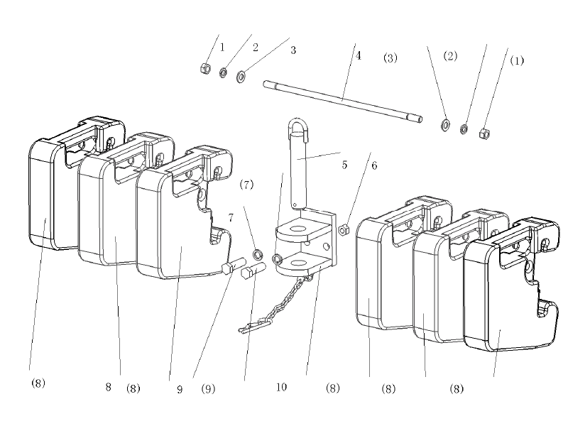 Dongfeng Front Balance Weight