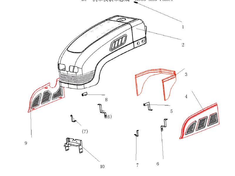 Dongfeng Hood And Panel