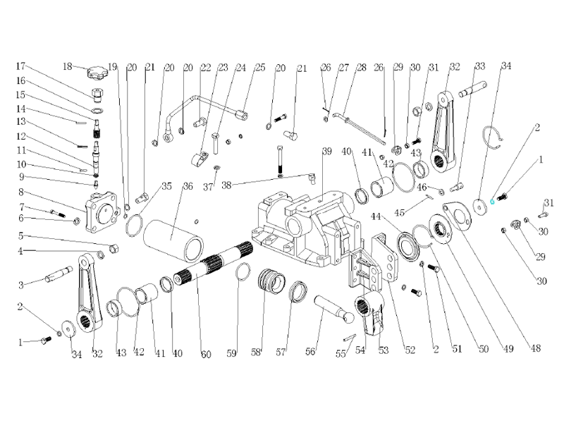 Dongfeng Hydraulic Power Lift