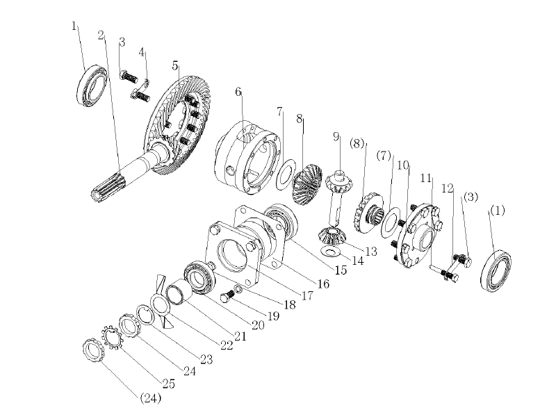 Dongfeng Rear Axle(A)