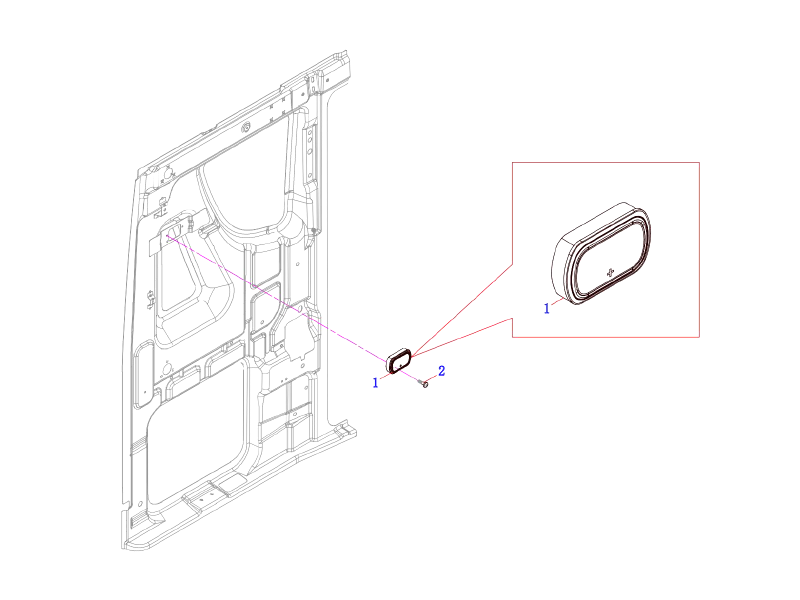 FAW Berth Light Logic Assembly