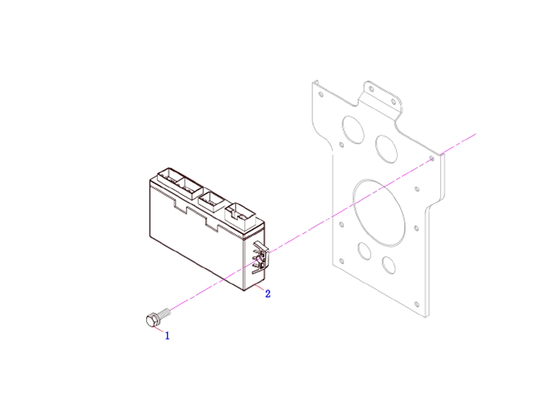 FAW Body Control Controller Logic Assembly