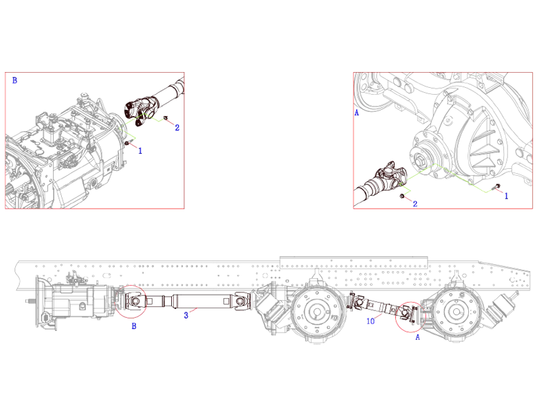 FAW Drive Shaft Logic Assembly