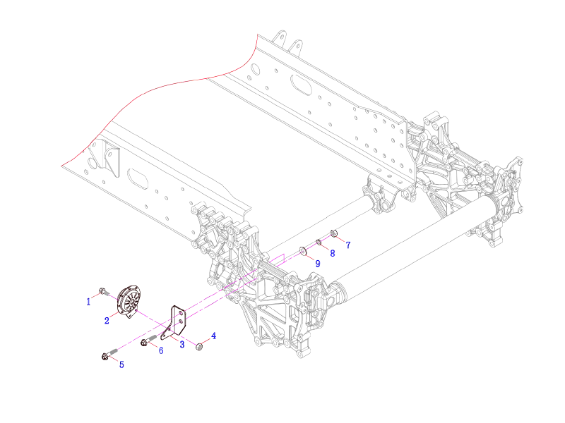 FAW Electric Horn Logic Assembly