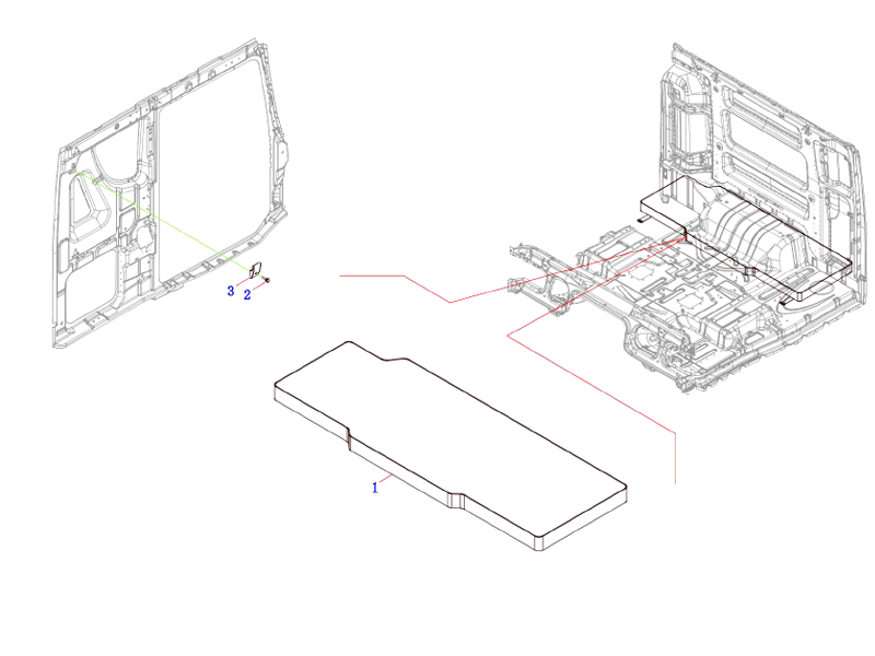 FAW Lower Sleeper Logic Assembly