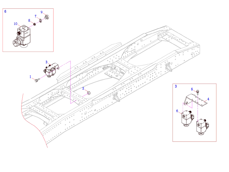 FAW Solenoid Valve Logic Assembly