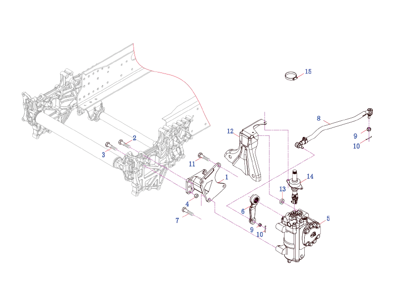 FAW Steering Control And Transmission Module