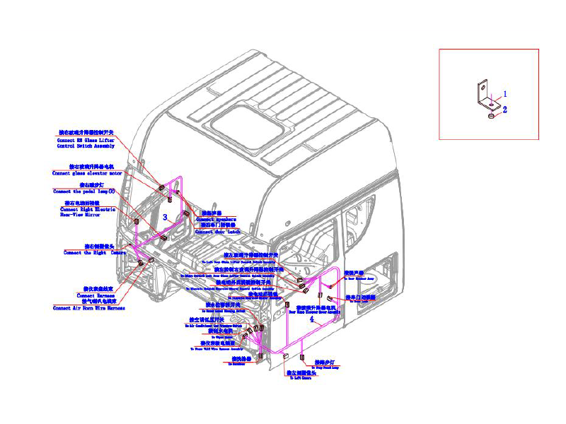 FAW Throttle Control Mechanism Module