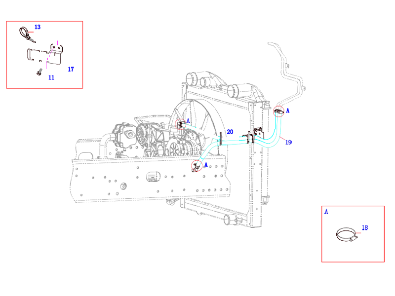Faw Chassis Air Conditioner Module