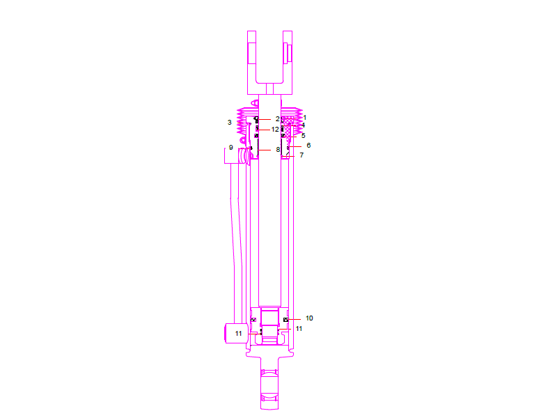 SANY Bucket Oil Cylinder