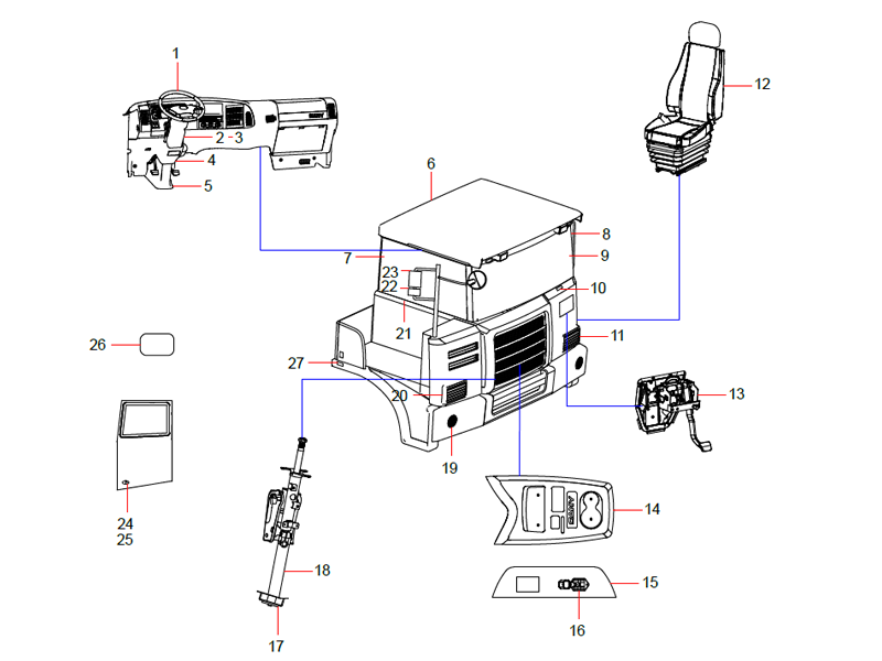 SANY Cab Assembly