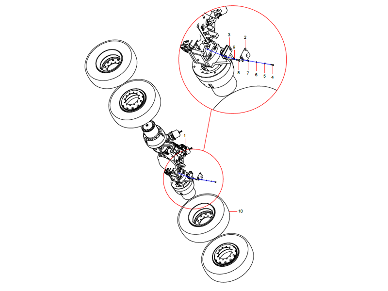 SANY Central Axle Installation Assembly
