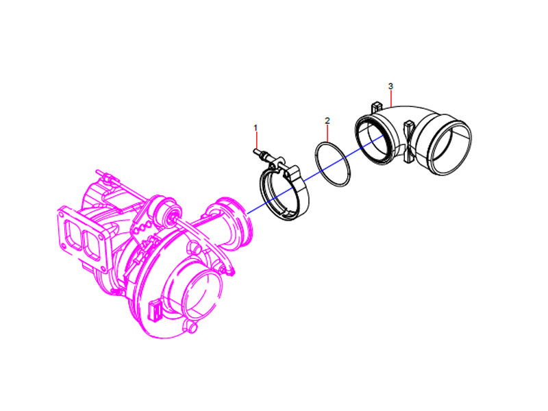 SANY Compressor Pipe Group