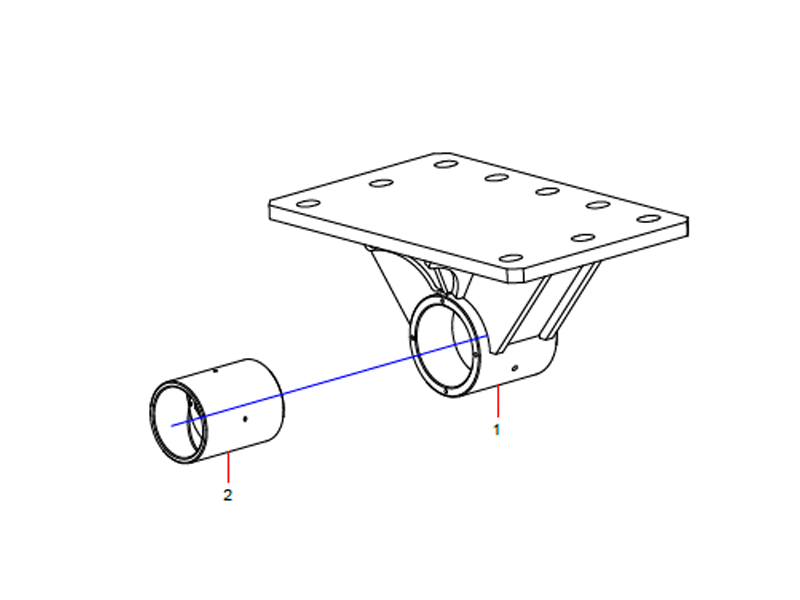 SANY Container Tilting Seat Assembly