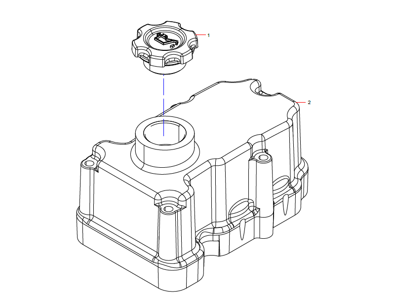 SANY Cover Assembly, Cylinder Head