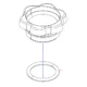 SANY Cover Assembly, Oil Filler