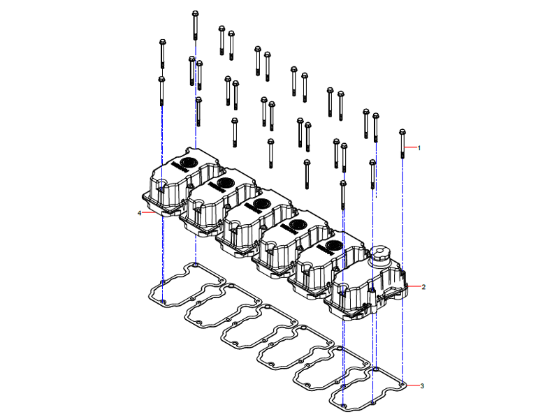 SANY Cylinder Head Cover Group