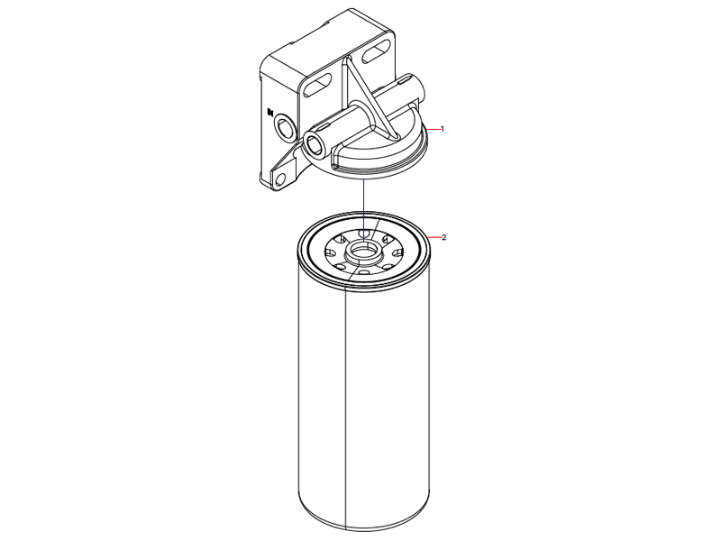 SANY Fuel Fine Filter