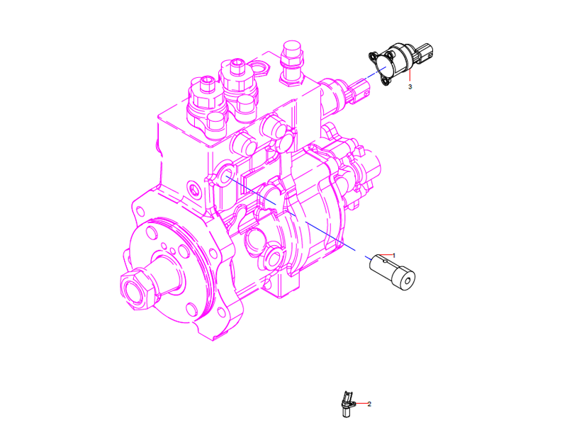SANY Fuel Injection Pump Assembly