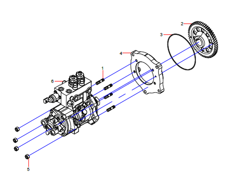 SANY Fuel Injection Pump Set
