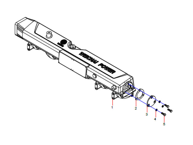 SANY Intake Manifold Assembly